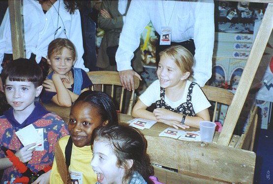 I have no idea who those other kids are