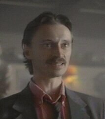 Robert looking menacing