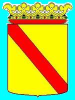 Armoiries de la commune de Baudour accord�es par arr�t� royal du 08 D�cembre 1952. 
