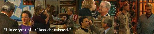 Feeny - "I love you all, class dismissed"