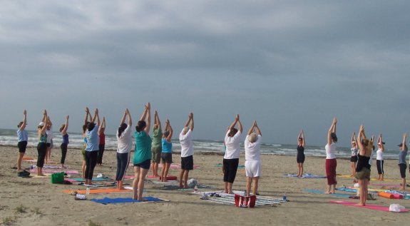 Yoga on the Beach - 2nd Saturday each month