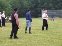 vintage baseball game