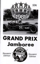 cover of a souvenir program booklet from the 1981 Jamboree