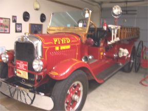 Early Portage Township firetruck