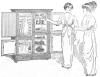 antique refrigerator