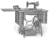 antique sewing machine