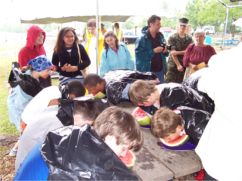 watermelon-eating contest