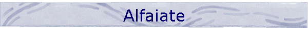 Alfaiate