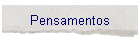 Pensamentos