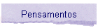 Pensamentos