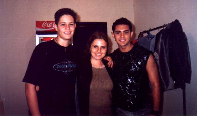 Pedro, Thiago e Mara