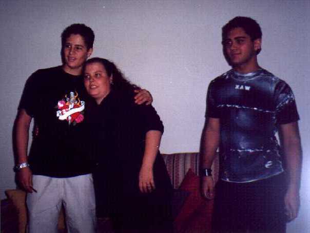Pedro, Lailah e Thiago