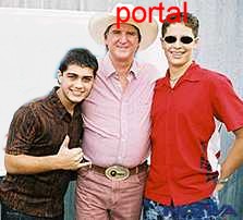 Pedro, Thiago e Sergio Reis