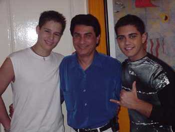 Pedro e Thiago, e amigos Olimpia