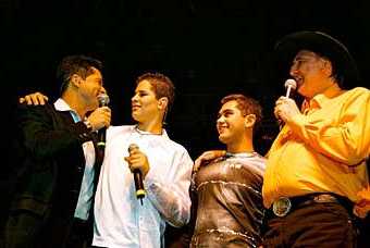 Pedro e Thiago, Leonardo e Sergio Reis