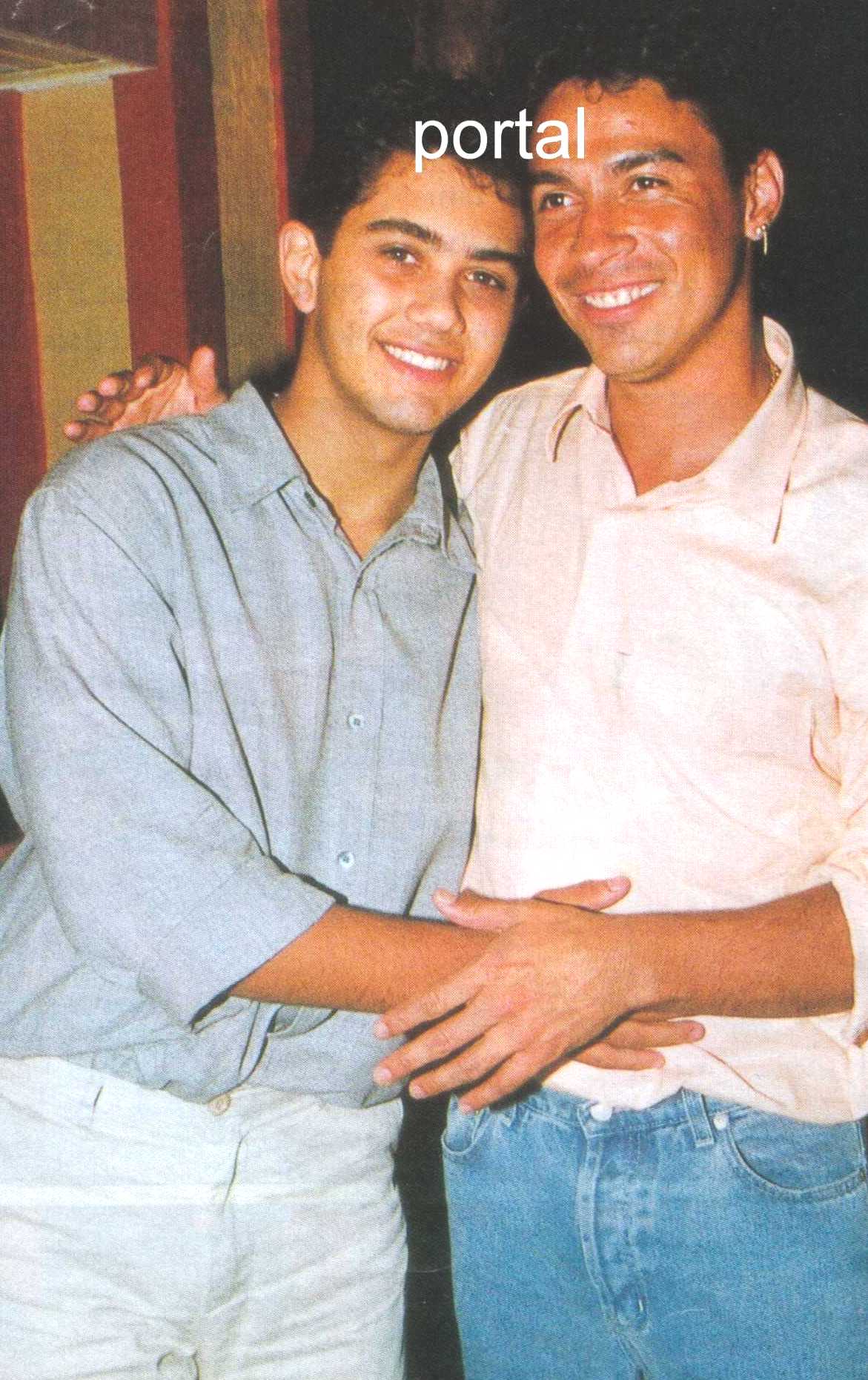 Thiago e amigo
