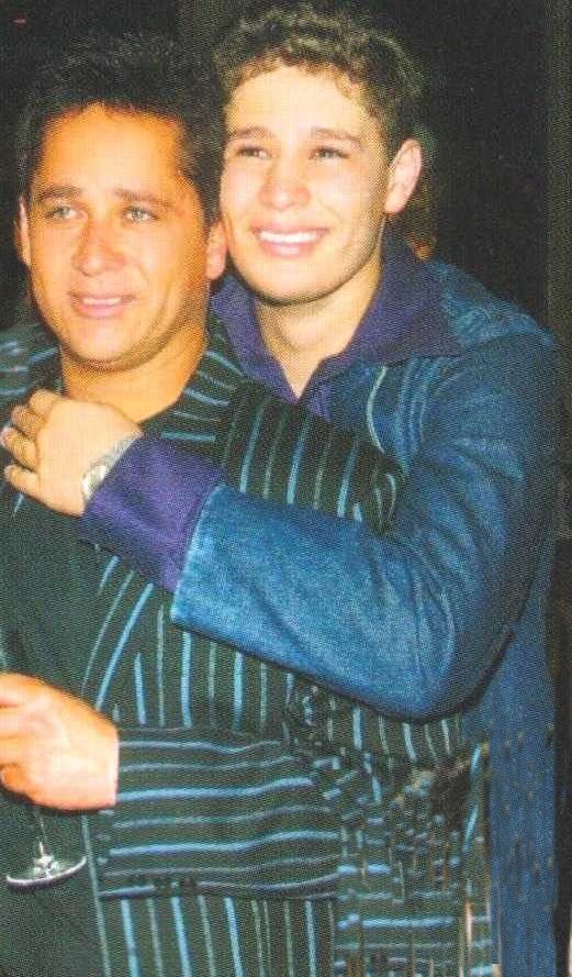 Pedro e pai Leonardo