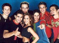Pedro, Thiago, Fael, KLB e Wanessa Camargo