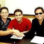 Leonardo, Pedro e Thiago 