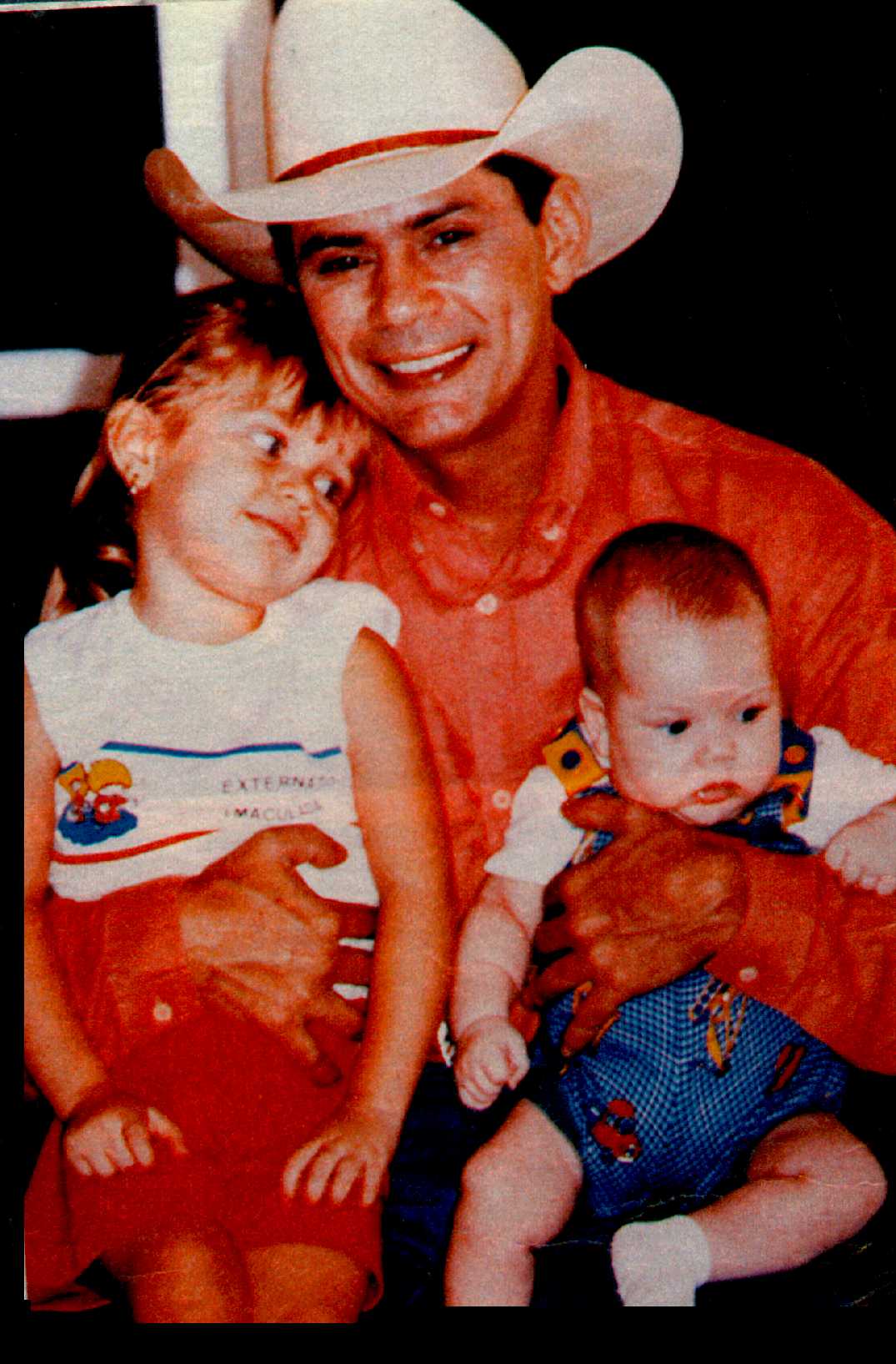 Leandro e filhos