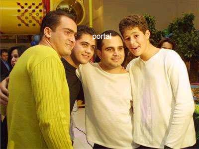 Pedro, Thiago, Luciano e Charli