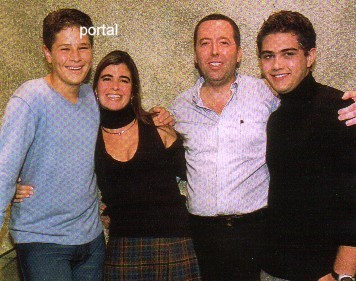 Pedro, Vania, Gil  e Thiago