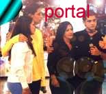 Pedro, Cida, Thiago e Celia
