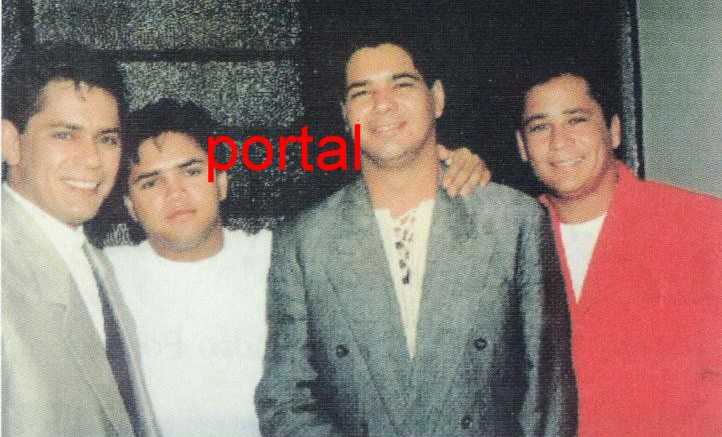 filhos Leandro, Leonardo, Alessandro e Carlos