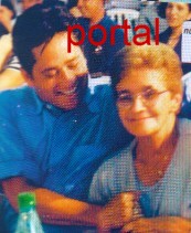 Leonardo e m�e Carmem