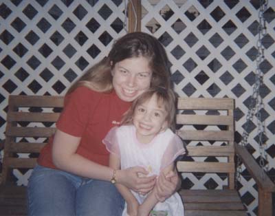 Me and my niece Nicole, isn't she a doll?