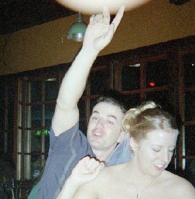 Karyn and some random guy.