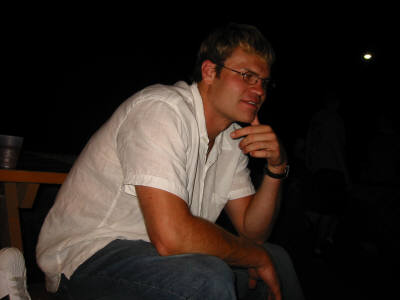 Mcglade is in serious deep thought
