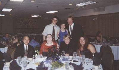 Steve, MM, Jordan, Kel, top row- Jared & Jules