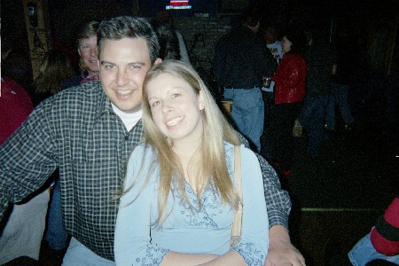 Me and a local prosecutor who was flirting