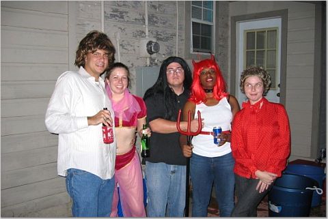 Billy, Me, Bond, Cara, and Megan