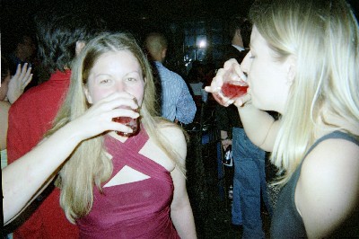 Karyn and I taking a shot at CityStreets