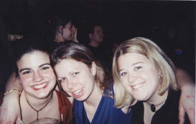 The last of our pledge class, Zoe, Me, and Michelle L.