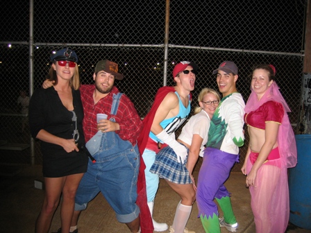 Duffman and The Hulk are getting a little naughty with the Catholic School Girl