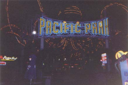 The Amusement Park out on the Santa Monica Pier