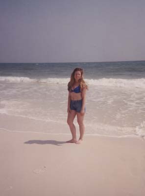 Me on an island off the Panama City Beach Coast