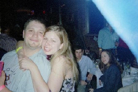 Me and some guy I met at the bar on NYE, don't remember him!