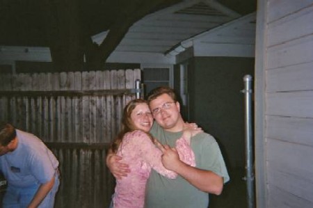 Me and Bond at his house party, my track record at Bond's party is not Good!!! not good at all.