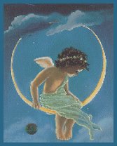 Angel on Moon