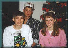 David with Brother and Sister