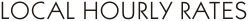 Local Hourly Rates