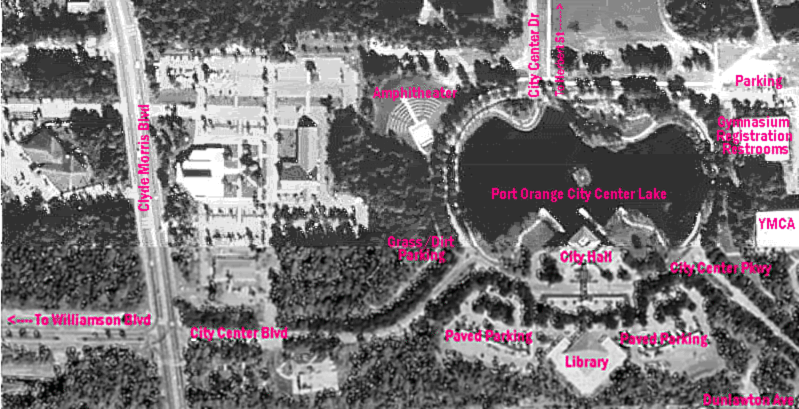 Port Orange City Center Complex Aerial View