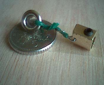 insert with eyelet