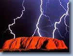 Lightning at the rock!