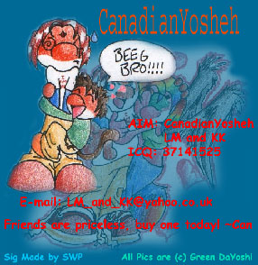 May the plans of uplifting Canada be a success! Canadian Yosheh will rule the world!