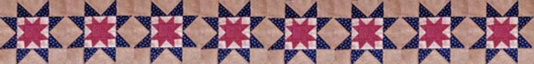 star quilt banner